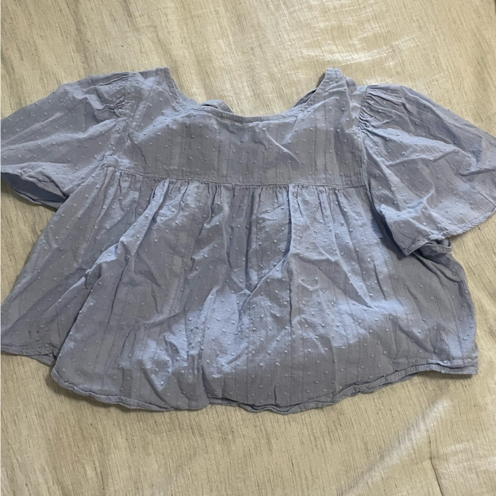 Baby blue shirt